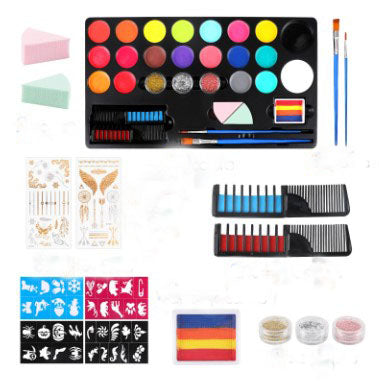 Paleta de vopsea fata si corp, copii , 20culori