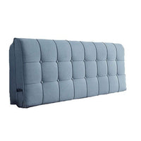 Panou tapitat pat, decorativ, dreptunghiular, culoare turcoaz, 160x58x10 cm