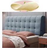 Panou tapitat pat, decorativ, dreptunghiular, culoare turcoaz, 160x58x10 cm - BUZ.RO