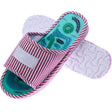 Papuci Masaj Picioare Reflexoterapeutici – Roșii, Mărimea 38 - 39, Stimulare Puncte de Presiune și Relaxare Acasă - BUZ.RO