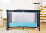 Patut bebe pliabil, usor de transportat, portabil ,design solid si elastic , 65x125x78 gri