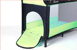 Patut bebe pliabil, usor de transportat, portabil ,design solid si elastic , 65x125x78 gri