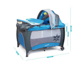 Patut bebe pliabil, usor de transportat, portabil ,design solid si elastic gri - BUZ.RO