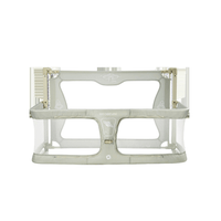 Patut pentru bebelusi 3in1 multifunctional, adaptabil pentru pat, culoare gri,  120x65x70cm LEXI