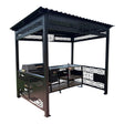 Pergola| foisor| Ansamblu de gatit modular|bucatarie de gradina| gratar gardina carbuni| plita| sobita| blat inox| chiuveta - BUZ.RO