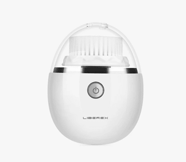Perie Curățare Facială Liberex – Tehnologie Sonică, 3 Viteze, Capete Interschimbabile, Reîncărcare Wireless - BUZ.RO