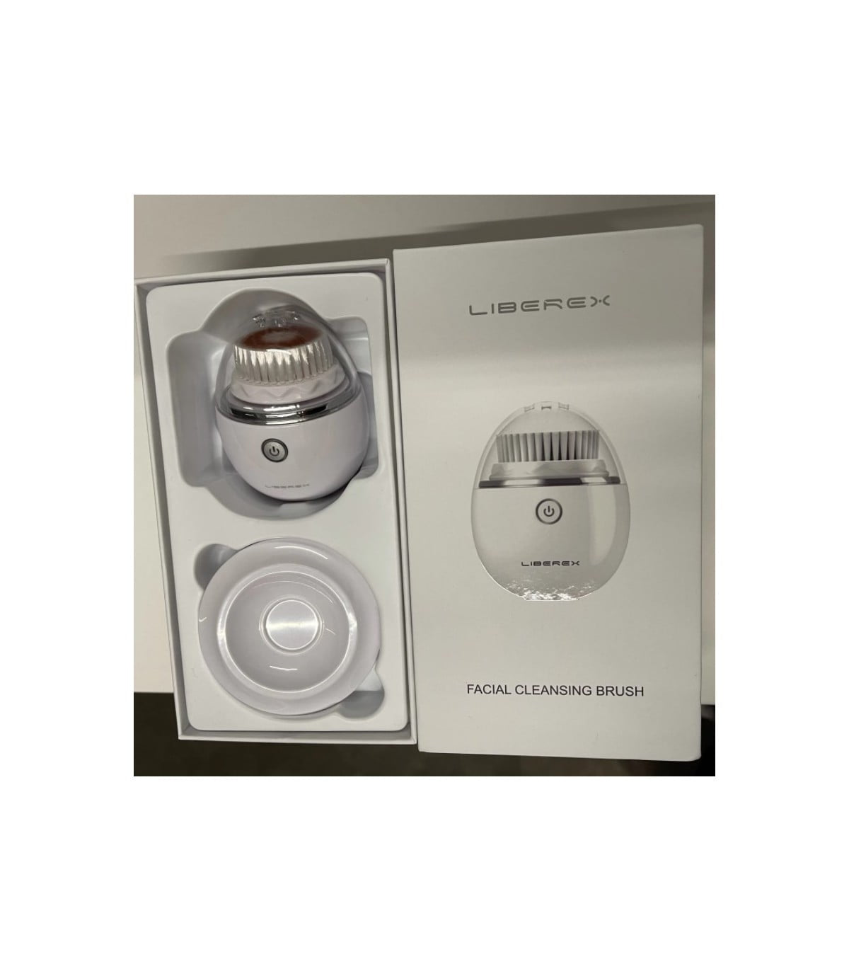 Perie Curățare Facială Liberex – Tehnologie Sonică, 3 Viteze, Capete Interschimbabile, Reîncărcare Wireless - BUZ.RO