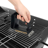 Perie curatare gratar| Kinghoff| Maner ergonomic| Compatibilitate universala| 3 in 1|perie sarma|spatula|burete - BUZ.RO
