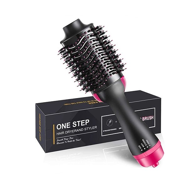 Perie electrica pentru uscat, indreptat si stilizat parul cu invelis ceramic si ionizare, 3 trepte de viteza, 50 - 60hz, 1000w - BUZ.RO