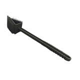 Perie pentru Curatarea Gratarului 3 in 1, cu Perie de Sarma, Burete Abraziv si Racleta Metalica - BUZ.RO