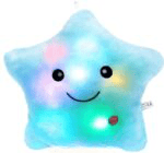 Perna, perna stea, luminoasa, LED, lampa de veghe, albastra
