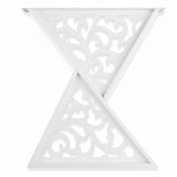 Picioare metalice masa, set metal, 2 bucati, mobilier dining, 65x8x73 cm - BUZ.RO