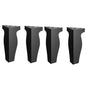 Picioare metalice mobilier,masa dinning, masuta cafea,comoda,consola, model clepsidra, set 4 bucati - BUZ.RO