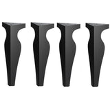 Picioare metalice mobilier,masa dinning, masuta cafea,comoda,consola, model clepsidra, set 4 bucati - BUZ.RO