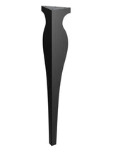 Picioare metalice mobilier,masa dinning, masuta cafea,comoda,consola, model clepsidra, set 4 bucati - BUZ.RO