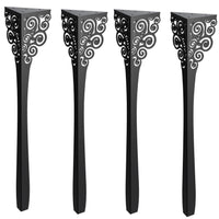 Picioare metalice mobilier,masa dinning, masuta cafea,comoda,consola, model flower, set 4 buc