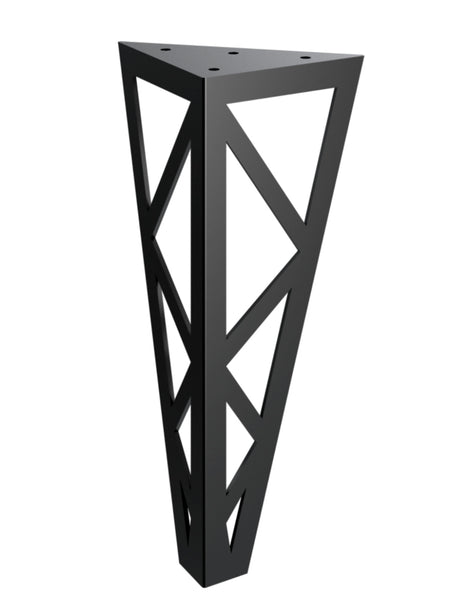 Picioare metalice mobilier,masa dinning, masuta cafea,comoda,consola, model triangle, set 4 bucati - BUZ.RO