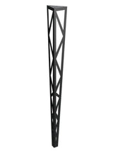Picioare metalice mobilier,masa dinning, masuta cafea,comoda,consola, model triangle, set 4 bucati - BUZ.RO