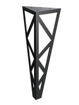 Picioare metalice mobilier,masa dinning, masuta cafea,comoda,consola, model triangle, set 4 bucati - BUZ.RO