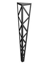 Picioare metalice mobilier,masa dinning, masuta cafea,comoda,consola, model triangle, set 4 bucati - BUZ.RO