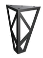 Picioare metalice mobilier,masa dinning, masuta cafea,comoda,consola, model triangle, set 4 bucati - BUZ.RO