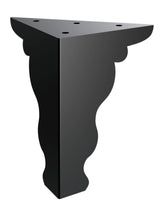 Picioare metalice mobilier,masa dinning, masuta cafea,comoda,consola, model valuri, set 4 bucati - BUZ.RO