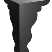 Picioare metalice mobilier,masa dinning, masuta cafea,comoda,consola, model valuri, set 4 bucati