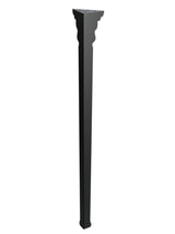 Picioare metalice mobilier,masa dinning, masuta cafea,comoda,consola, model valuri, set 4 bucati - BUZ.RO