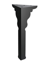 Picioare metalice mobilier,masa dinning, masuta cafea,comoda,consola, model valuri, set 4 bucati - BUZ.RO