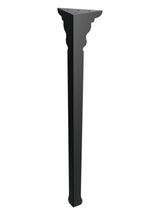 Picioare metalice mobilier,masa dinning, masuta cafea,comoda,consola, model valuri, set 4 bucati - BUZ.RO