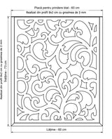 Picioare metalice , set 2 picioare ,negre ,albe , aurii , vopsite ,finisate , 60x71,8x60cm