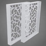 Picioare metalice , set 2 picioare ,negre ,albe , aurii , vopsite ,finisate , 60x71,8x60cm - BUZ.RO