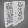 Picioare metalice , set 2 picioare ,negre ,albe , aurii , vopsite ,finisate , 60x71,8x60cm - BUZ.RO