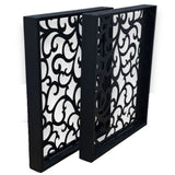 Picioare metalice , set 2 picioare ,negre ,albe , aurii , vopsite ,finisate , 60x71,8x60cm - BUZ.RO