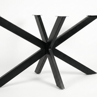 Picior Masa Spider Metal | 160x80x72 cm