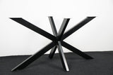 Picior metalic masa spider, negru, bucatarie/dining, 70x71x108cm - BUZ.RO