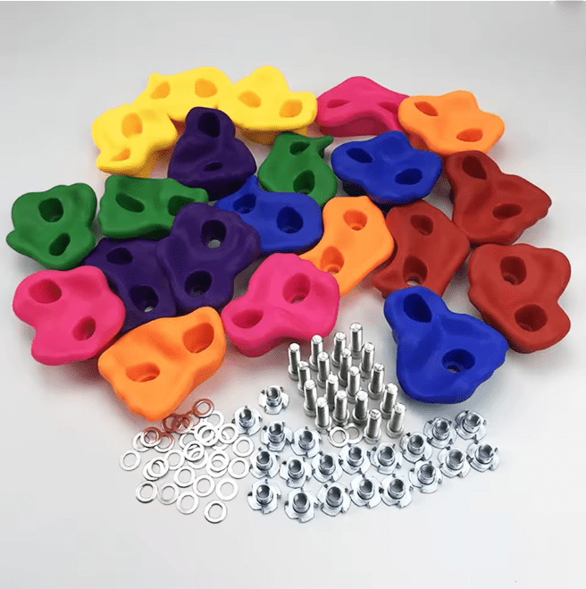 Pietre de catarat, alpinism, set pentru copii, set de 10 bucati, exterior - BUZ.RO