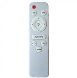 Plafoniera lustra LED, moderna, aluminiu, 3 culori, telecomanda integrata, 37X46.5 cm - BUZ.RO