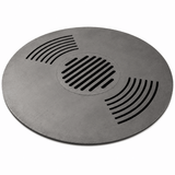 Plita gratar 75x75 cm| grill |suport ceaun sau disc| 8, 10 mm grosime - BUZ.RO