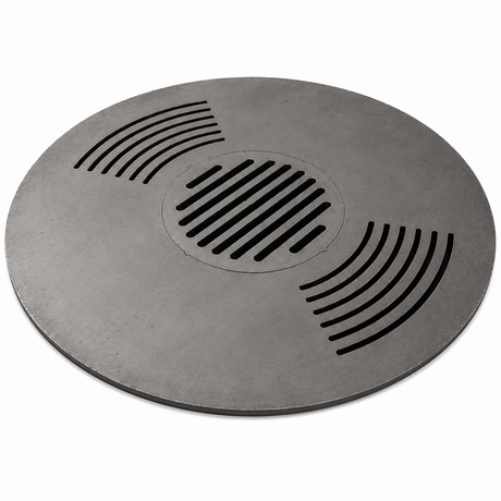Plita gratar 75x75 cm| grill |suport ceaun sau disc| 8, 10 mm grosime - BUZ.RO