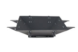 Plita gratar cu focar,grill si suport ceaun sau disc, Firepit, incorporabil, 95x95 cm - BUZ.RO