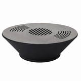 Plita gratar| focar 75x75 cm| grill |suport ceaun sau disc| 8, 10 mm grosime plita - BUZ.RO