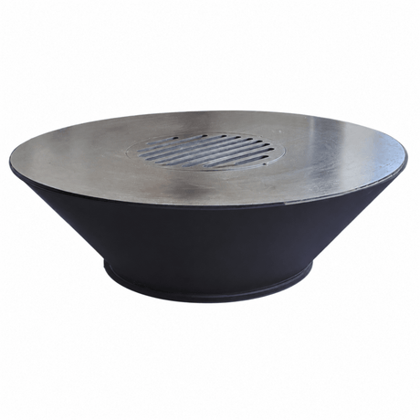 Plita gratar| focar 75x75 cm| grill |suport ceaun sau disc| 8, 10 mm grosime plita - BUZ.RO