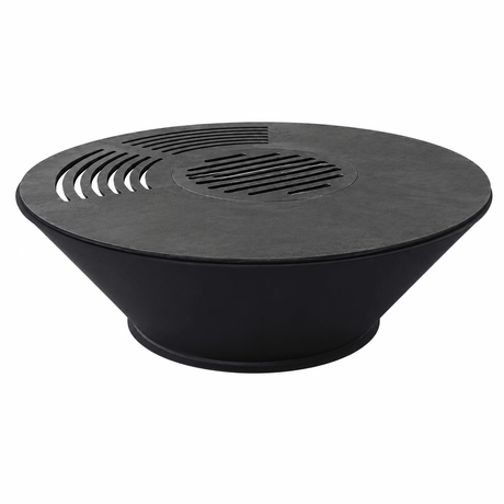 Plita gratar| focar 75x75 cm| grill |suport ceaun sau disc| 8, 10 mm grosime plita - BUZ.RO