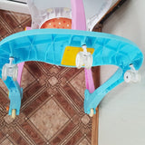 Premergator cu antepremergator 4 in 1 convertibil, centru de activitati cu lumini si sunete, cu jucarii detasabile, maner, 0-36 luni, leu, multicolor