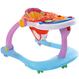 Premergator cu antepremergator 4 in 1 convertibil, centru de activitati cu lumini si sunete, cu jucarii detasabile, maner, 0-36 luni, leu, multicolor