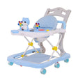 Premergator pentru bebe, cu centru activitati, muzica, lumini, reglabil, cu husa, albastru - BUZ.RO