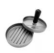 Presa aluminiu burgeri| carne|gratar| 12 cm| Acoperire antiaderenta| Maner plastic - BUZ.RO