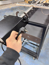 Protap Rotisor inox ,electric profesional 100 kg , porc ,purcel,vitel,berbecut,berbec ,cu focar reglabil, 160 cm x 60 cm - BUZ.RO