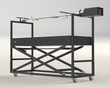 Protap Rotisor inox ,electric profesional 100 kg , porc ,purcel,vitel,berbecut,berbec ,cu focar reglabil, 160 cm x 60 cm - BUZ.RO